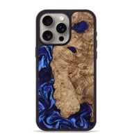iPhone 15 Pro Max Wood Phone Case - Kale (Blue, 799943)