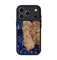iPhone 17 Pro Wood Phone Case - Kale (Blue, 799943)