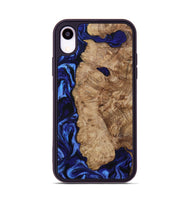 iPhone Xr Wood Phone Case - Kale (Blue, 799943)