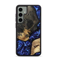 Galaxy S24 Plus Wood Phone Case - Edythe (Blue, 799944)