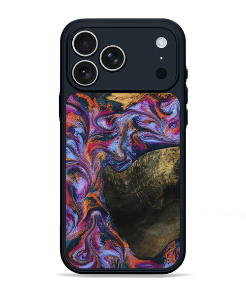 iPhone 17 Pro Max Wood Phone Case - Toby (Blue, 799950)