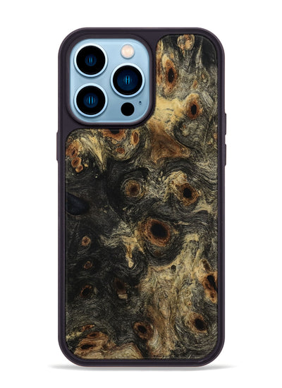 iPhone 14 Pro Max Wood Phone Case - Kayson (Wood Burl, 799976)