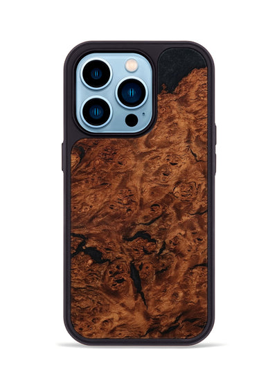 iPhone 14 Pro Wood Phone Case - Elliot (Wood Burl, 799979)