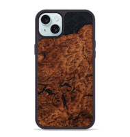 iPhone 15 Plus Wood Phone Case - Elliot (Wood Burl, 799979)