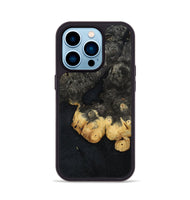 iPhone 14 Pro Wood Phone Case - Odis (Wood Burl, 800001)