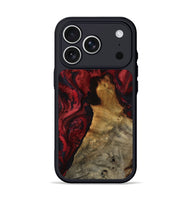 iPhone 17 Pro Wood Phone Case - Alessia (Red, 800009)