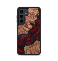 Galaxy S24 Wood Phone Case - Roxanna (Red, 800020)