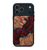 iPhone 17 Pro Max Wood Phone Case - Roxanna (Red, 800020)