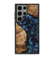Galaxy S23 Ultra Wood Phone Case - Nikolas (Purple, 800028)