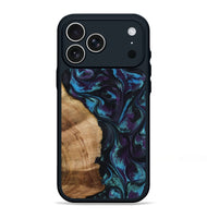iPhone 17 Pro Max Wood Phone Case - Nikolas (Purple, 800028)