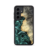 Galaxy S24 Wood Phone Case - Adela (Green, 800093)