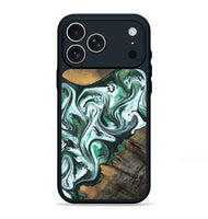 iPhone 17 Pro Max Wood Phone Case - Philip (Green, 800094)