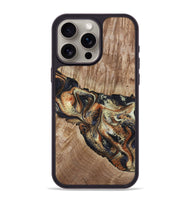 iPhone 15 Pro Max Wood Phone Case - Odin (Black & White, 800096)
