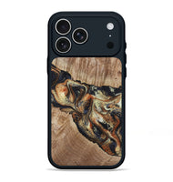 iPhone 17 Pro Max Wood Phone Case - Odin (Black & White, 800096)