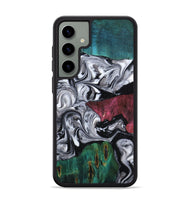 Galaxy S24 Plus Wood Phone Case - Rhodes (Black & White, 800102)