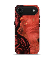iPhone 17 Air Wood Live Edge Phone Case - Arrie (Red, 800105)