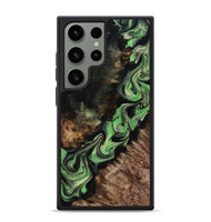 Galaxy S24 Ultra Wood Phone Case - Brett (Green, 800367)