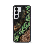Galaxy S25 Wood Phone Case - Brett (Green, 800367)