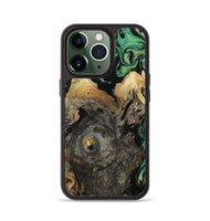 iPhone 13 Pro Wood Phone Case - Shyann (Green, 800368)