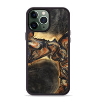 iPhone 13 Pro Max Wood Phone Case - Korbin (Black & White, 800388)