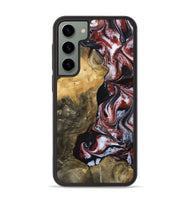 Galaxy S23 Plus Wood Phone Case - Roscoe (Black & White, 800390)