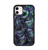 iPhone 11 ResinArt Phone Case - Rosie (Purple, 800407)