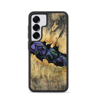 Galaxy S25 Wood Phone Case - Lilia (Purple, 800412)