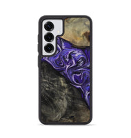 Galaxy S25 Wood Phone Case - Kyan (Purple, 800439)
