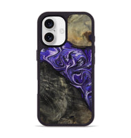 iPhone 17 Wood Phone Case - Kyan (Purple, 800439)