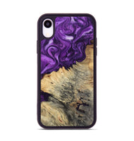 iPhone Xr Wood Phone Case - Gian (Purple, 800440)