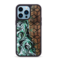 iPhone 14 Pro Max Wood Phone Case - Gemma (Pattern, 800442)