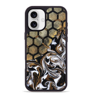 iPhone 16 Plus Wood Phone Case - Samara (Pattern, 800470)