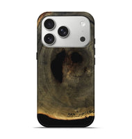 iPhone 17 Pro Wood Live Edge Phone Case - Vivian (Wood Burl, 800521)