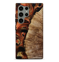 Galaxy S24 Ultra Wood Live Edge Phone Case - Harland (Red, 800526)