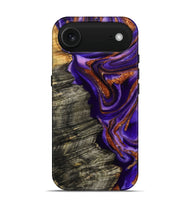 iPhone 17 Air Wood Live Edge Phone Case - Jerilyn (Purple, 800537)