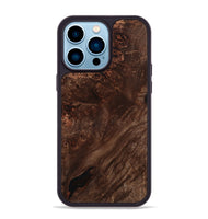 iPhone 14 Pro Max Wood Phone Case - Hailey (Wood Burl, 800548)