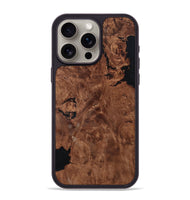 iPhone 15 Pro Max Wood Phone Case - Damari (Wood Burl, 800552)