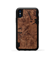 iPhone Xs Wood Phone Case - Damari (Wood Burl, 800552)