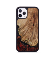 iPhone 11 Pro Wood Phone Case - Joselin (Red, 800553)
