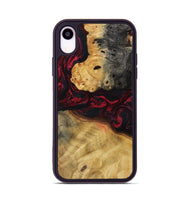 iPhone Xr Wood Phone Case - Jair (Red, 800554)