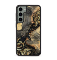 Galaxy S23 Plus Wood Phone Case - Ernest (Black & White, 800557)