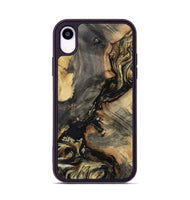 iPhone Xr Wood Phone Case - Ernest (Black & White, 800557)