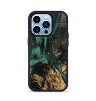 iPhone 14 Pro Wood Phone Case - Barbara (Cosmos, 800619)