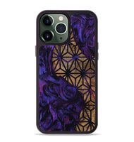 iPhone 13 Pro Max Wood Phone Case - Latasha (Pattern, 800627)