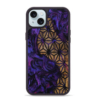 iPhone 15 Plus Wood Phone Case - Latasha (Pattern, 800627)