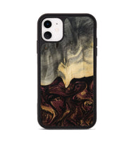 iPhone 11 Wood Phone Case - Domingo (Red, 800637)