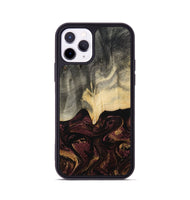 iPhone 11 Pro Wood Phone Case - Domingo (Red, 800637)