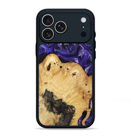 iPhone 17 Pro Max Wood Phone Case - Cillian (Purple, 800639)