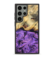 Galaxy S23 Ultra Wood Phone Case - Robb (Purple, 800640)