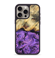 iPhone 15 Pro Max Wood Phone Case - Robb (Purple, 800640)